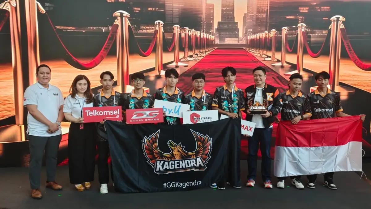 Kagendra perwakilan Indonesia di Free Fire World Series Southeast Asia (FFWS SEA)2025 (FOTO: Dok.Kagendra, Telokmsel dan Dunia Game)