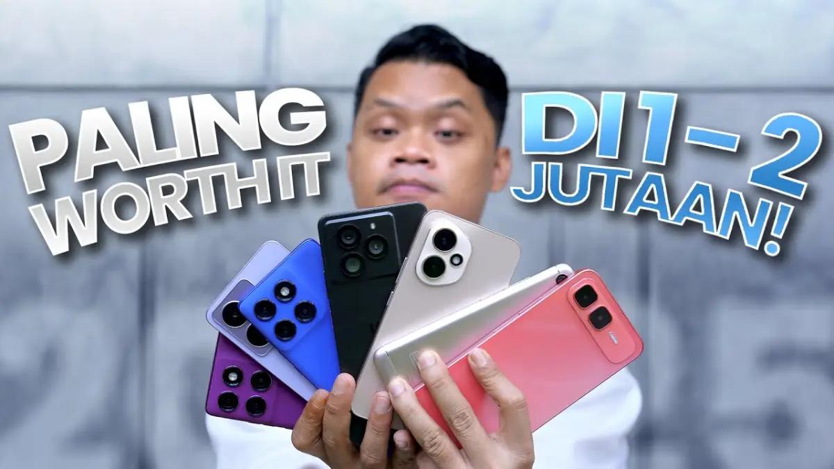 Rekomendasi HP 1 Jutaan Terbaik Juli 2025! RAM 8GB, Layar OLED, Baterai Gede, Serasa HP Sultan!(FOTO: DKID Media)