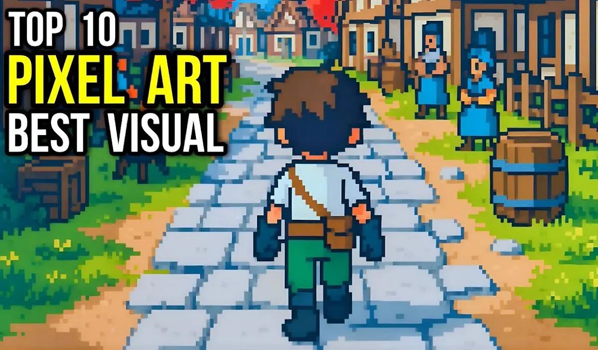 7 Game Pixel Art Mobile Terbaik 2025 dengan Visual Unik dan Gameplay Asyik (FOTO: YouTube/GameMobile HDgraphic)
