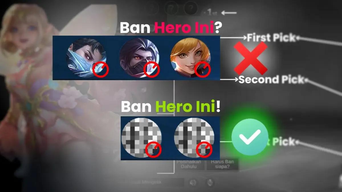 Cara Draft Pick ala Pro Player di Mobile Legends, Dijamin Menang Rank!(FOTO: Youtube Manticore)