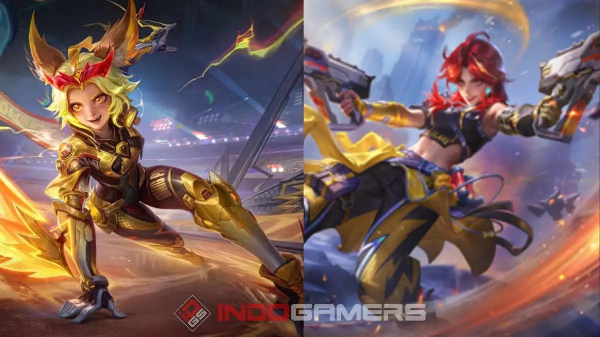 ONIC PH Resmi Pamerkan M6 Champion Skin Joy & FMVP Skin Beatrix "Sky Force Maverick" di Mobile Legends(FOTO: Indogamers/Rozi)