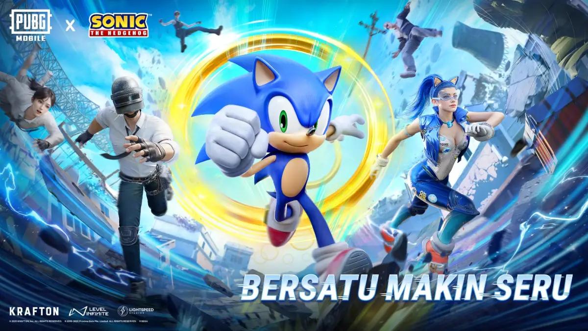 PUBG Mobile kolaborasi dengan Sonic (FOTO: Istimewa)