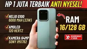 Bikin Kaget! 5 HP 1 Jutaan Terbaik 2025: Spek Dewa, Cocok Buat Gaming & Multitasking!(FOTO: YATEKNO.COM)