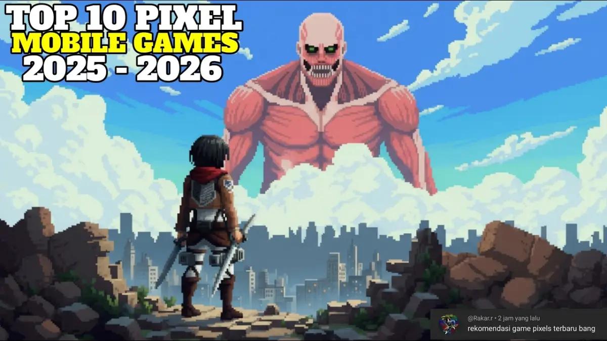 Bikin Nostalgia! 10 Game Pixel Art Terbaik di Android 2025-2026 (Cocok Buat HP Kentang!)(FOTO: channel kita-kita)