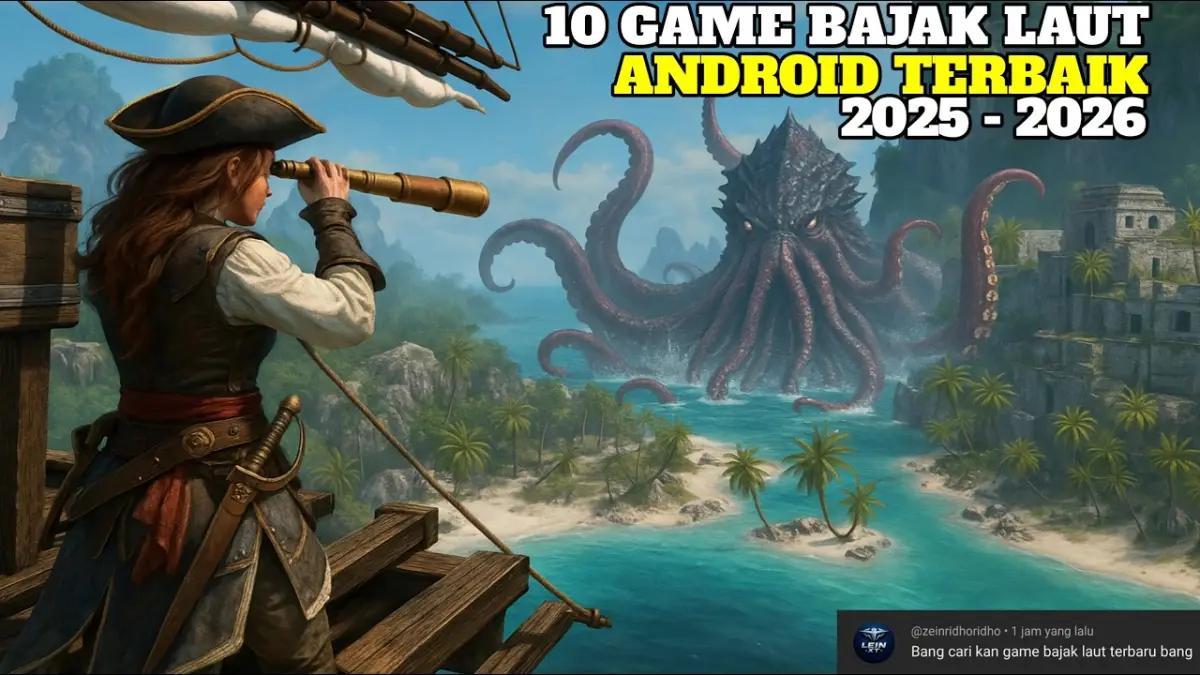 10 Game Bajak Laut Android Terbaik 2025/2026 dengan Ukuran Ringan! Siap Berlayar OFFLINE & ONLINE!(FOTO: channel kita-kita)
