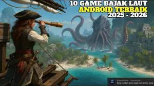 10 Game Bajak Laut Android Terbaik 2025/2026 dengan Ukuran Ringan! Siap Berlayar OFFLINE & ONLINE!(FOTO: channel kita-kita)