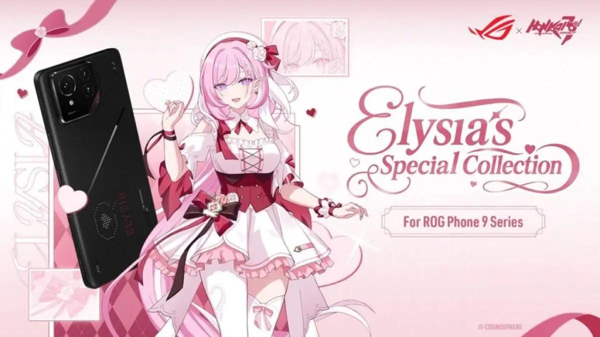 ROG Phone 9 Berubah Jadi Waifu Idaman! ASUS Rilis Koleksi Spesial Elysia Honkai Impact 3rd, Pink-nya Bikin Gemes! (FOTO: gizmochina)