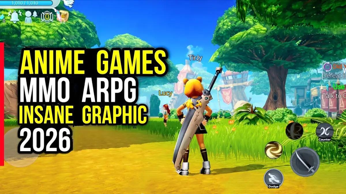 Gokil Abis! Ini Dia 8 Game ANIME ARPG MMO Mobile 2026 dengan Grafis Paling 'Insane' di Android & iOS(FOTO: GameMobile HDgraphic)