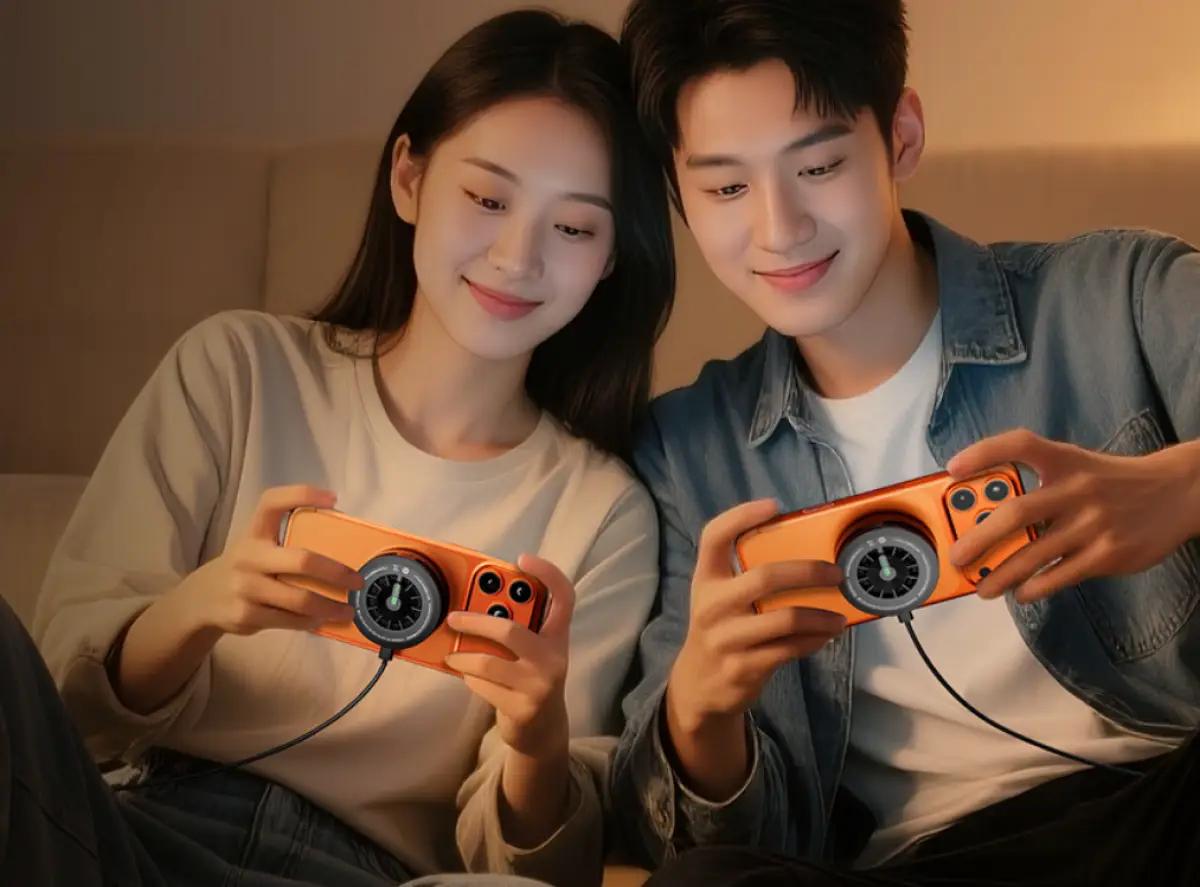 Black Shark Luncurkan Cooler Magnetik Sekaligus Charger Nirkabel 25W, Bikin Ponsel Adem Maksimal (FOTO: gizmochina)