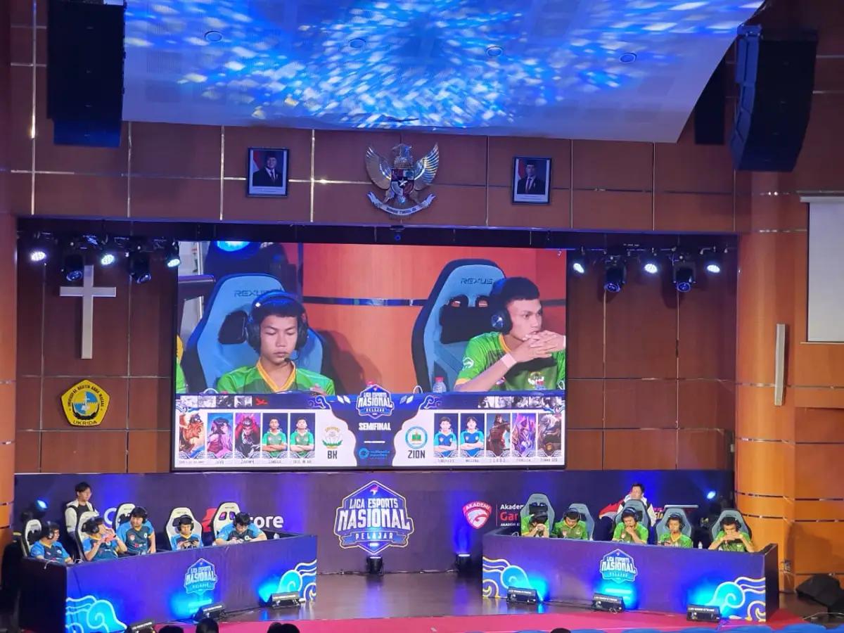 Perhelatan Liga Esport Nasional Pelajar (LENP) 2025 secara offline di Kampus Ukrida (FOTO: Indogamers.com/Ica Juniyanti)