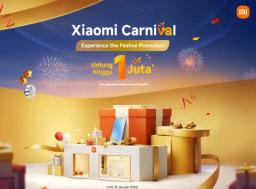 Xiaomi Carnival 2025, Promo Akhir Tahun! Diskon hingga 1 Juta, Hadiah Gratis, dan Upgrade Smart Home!(FOTO: Xiaomi Indonesia)