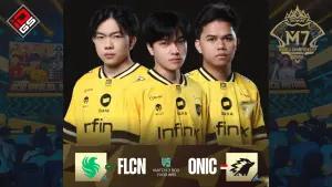 Laga Hidup Mati M7 Malam Ini! ONIC Esports vs Team Falcons: Menang Lanjut, Kalah Pulang!(FOTO: MOONTON)