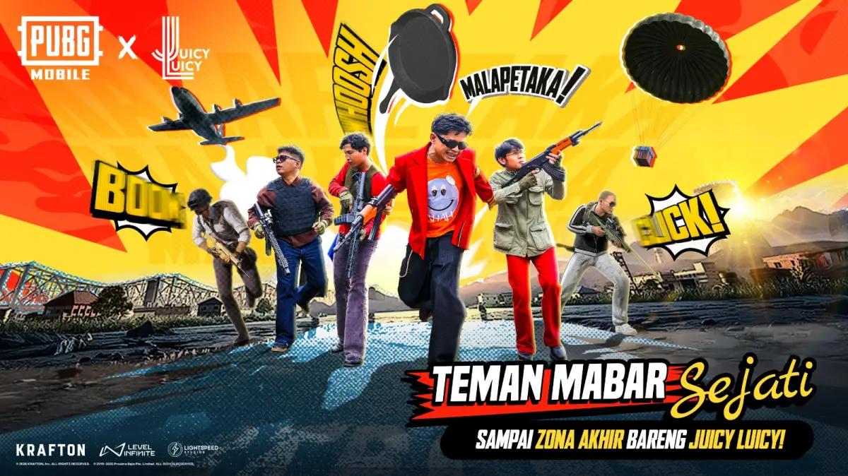 Kolaborsi eksklusif PUBG Mobile dan Band Indonesia Juicy Luicy (FOTO: Dok.pubgmobile)