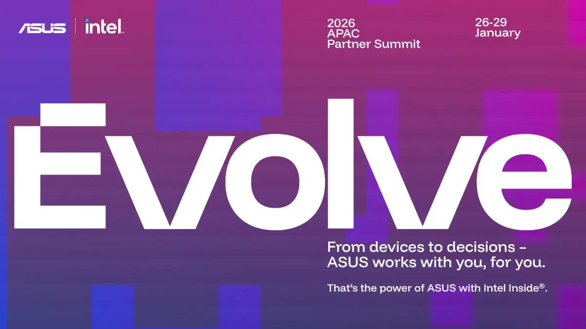 ASUS Summit 2026 di Sydney, Australia, dengan tema “EVOLVE”. (FOTO: DOK.ASUS)
