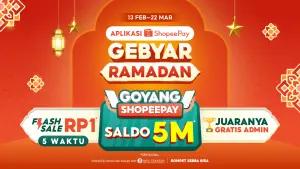 ShopeePay Gebyar Ramadan 2026: Bagi-bagi Paket Umrah dan Saldo Total Rp5 Miliar!(FOTO: ShopeePay)