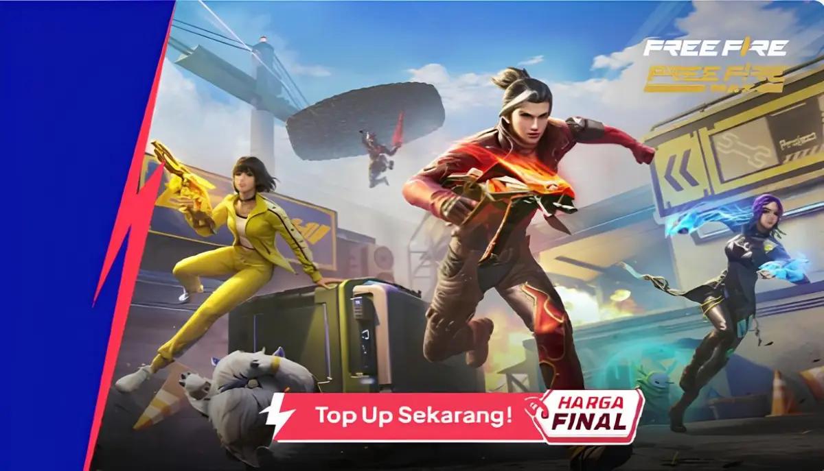 Lapakgaming tawarkan top up Diamond Free Fire hemat (mulai Rp7.500), cashback 3% (FOTO: Tangkap Layar:Web/Lapakgaming)