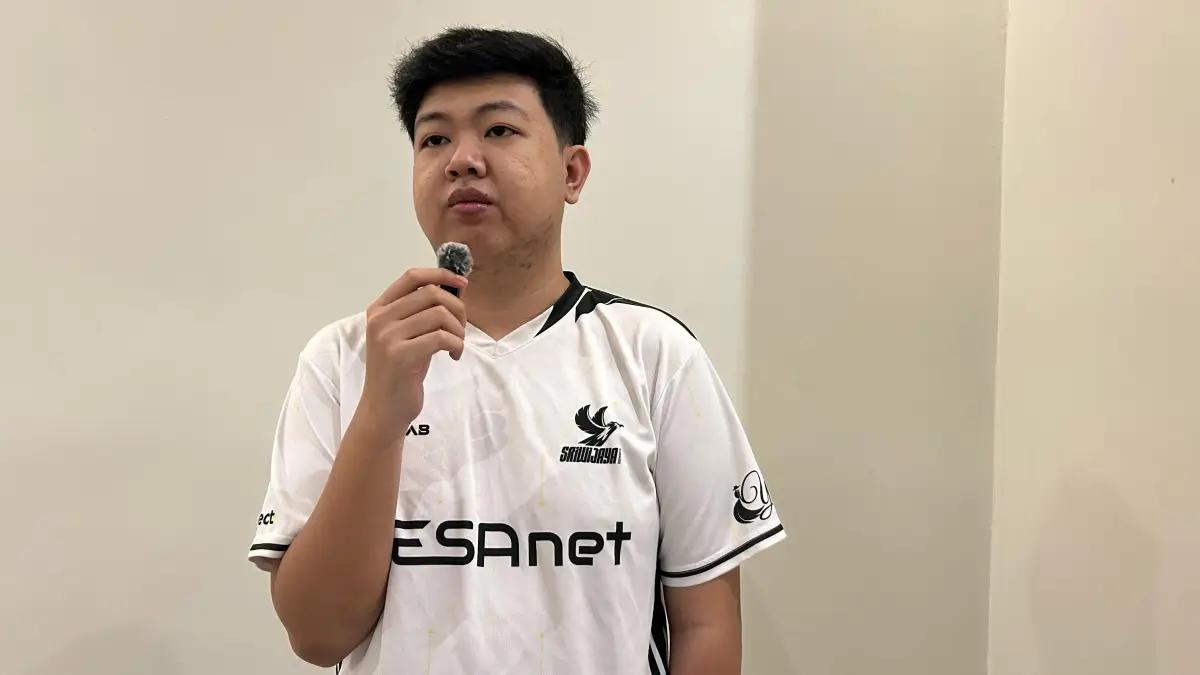 Uwayy player Free Fire dari tim Sriwijaya Esports siap bertanding di Grand Final FFNS 2026 (FOTO: Indogamers.com/Ica Juniyanti)