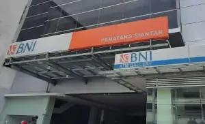 Kantor Cabang Bank BNI Pematang Siantar (Foto: Ist/BITV)