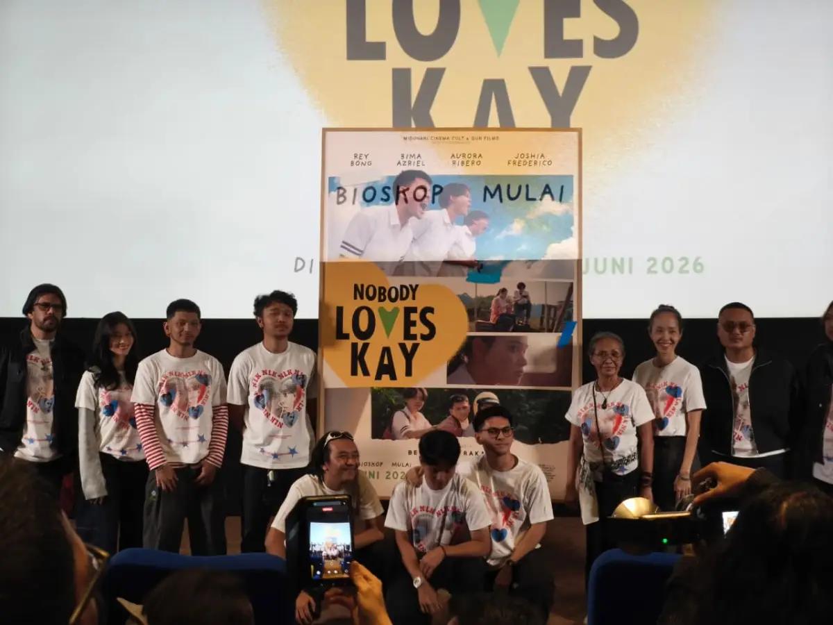 trailer dan poster resmi film NOBODY LOVES KAY yang diperkenalkan dalam acara press conference di Senayan City (FOTO: Ahmad Fajar/Indogamers.com)