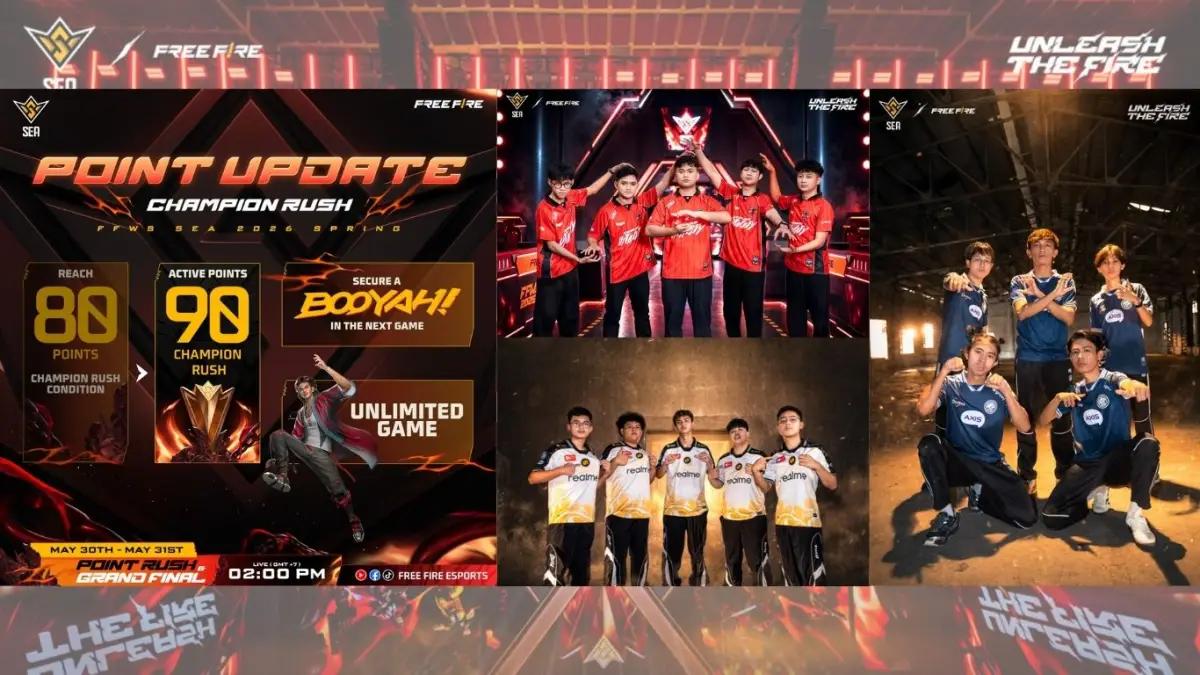 Uji Stamina di Grand Finals FFWS SEA, Format Champion Rush(FOTO: Indogamers))