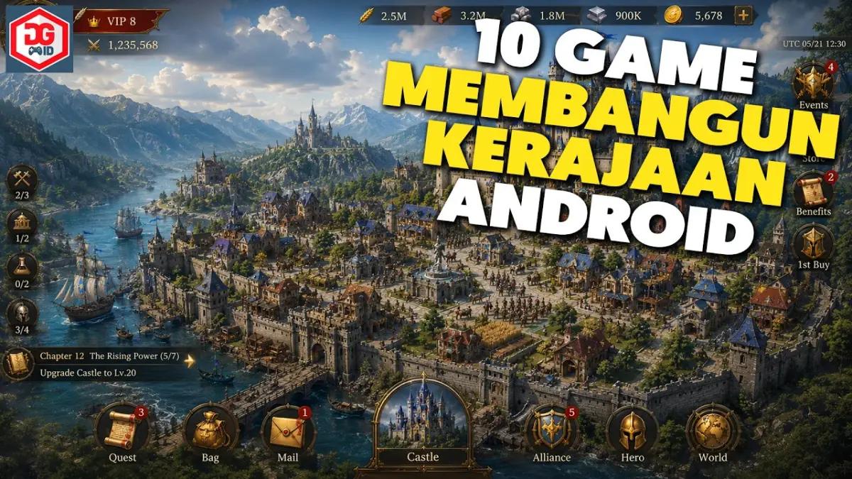 10 Game Membangun Kerajaan Terbaik di Android Edisi Mei 2026(FOTO: Daftar Game ID)