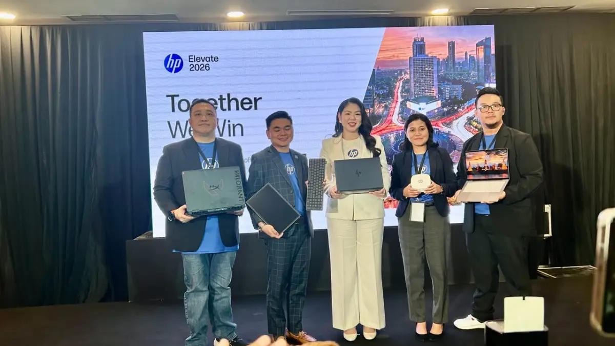 HP Elevate 2026 hdirkan HP AI PC, Future of Work, HP Indonesia, HP IQ, HP Wolf Security, HP OmniBook, AI untuk bisnis (FOTO: Indogamers.com/Ica Juniyanti)