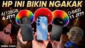 7 HP Spek Badut Paling Overprice Sepanjang Tahun 2026(FOTO: YT  Tombol Power)