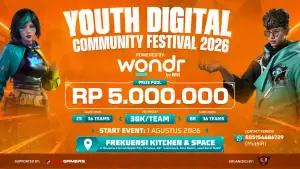 Youth Digital Community Festival 2026 by Wondr BNI