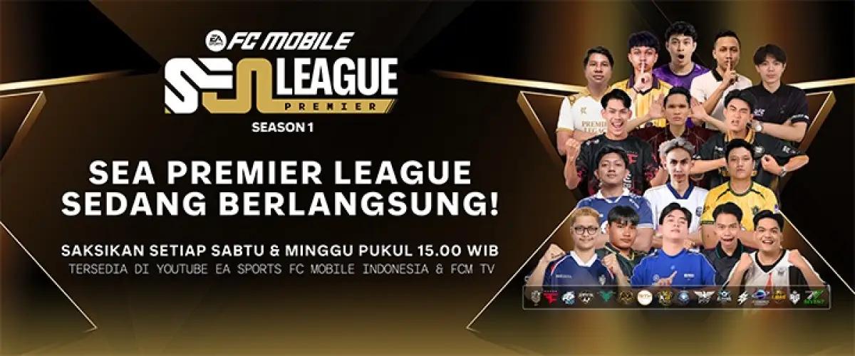 SEA Premier League Season 1 memasuki Matchday 5 dan 6. Simak klasemen sementara, daftar tim peserta (FOTO: Dok.fc mobile)
