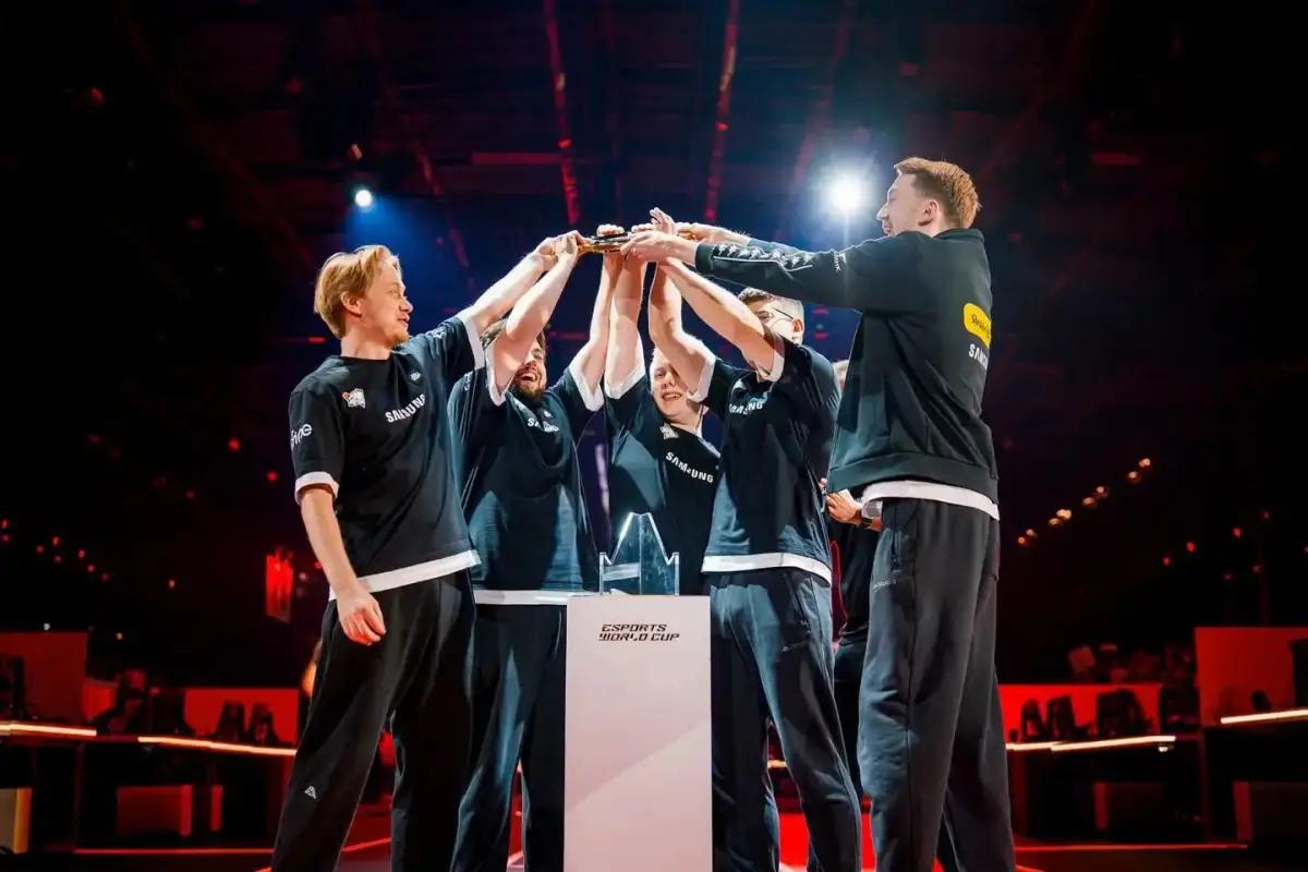 Virtus.pro sukses menyabet gelar juara PUBG: Battlegrounds Esports World Cup (EWC) 2026 (FOTO: Dok.EWC 2026)