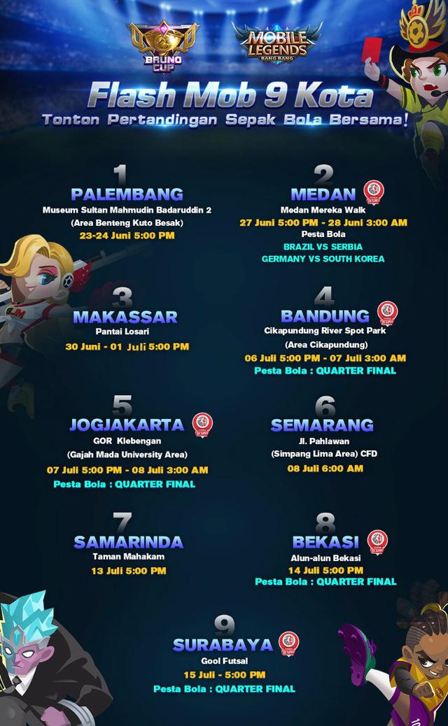 Bergabung Bersama Euforia Sepakbola Bersama Mobile Legends: Bang Bang Champions United!!!!