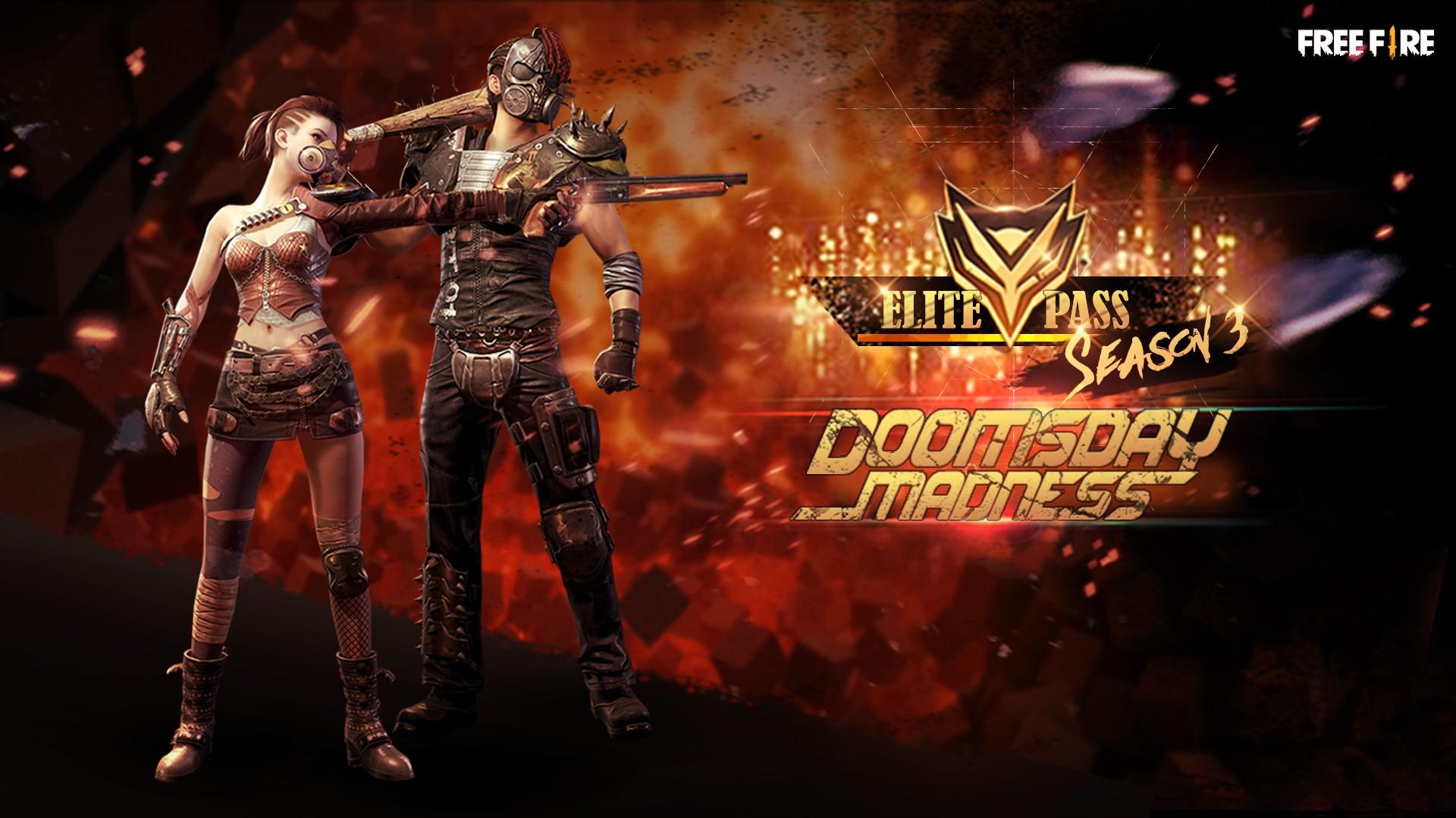 Free Fire Hadirkan Elite Pass Terbaru, Doomsday Madness Pada Season Ketiga Ini