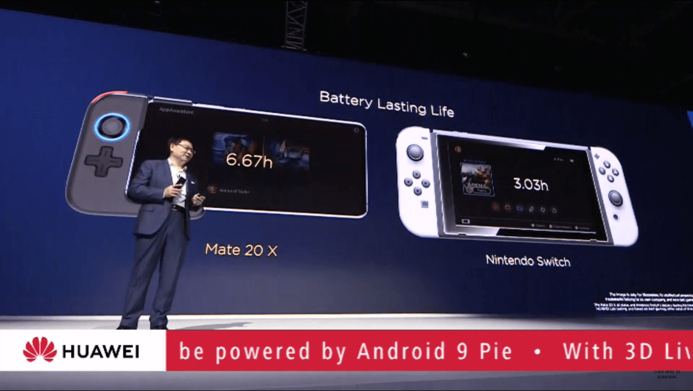 Mate 20 X, Smartphone Gaming Terbaru Huawei yang Diklaim Lebih Baik dari Nintendo Switch