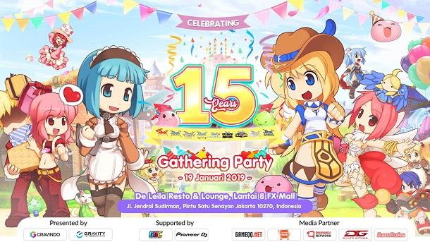 Gathering Party, Perayaan 15 Tahun Ragnarok Bakal Hype
