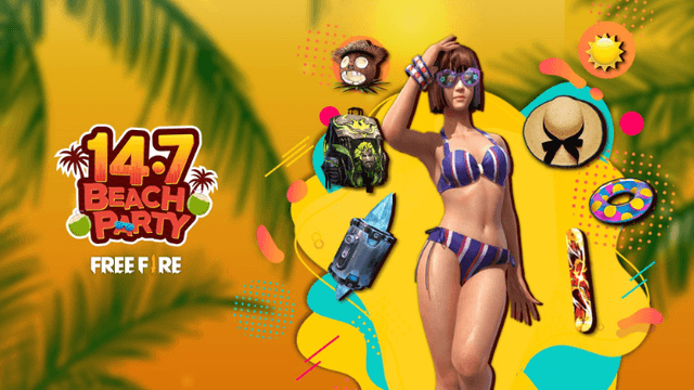 Event Free Fire Dengan Konsep Beach Party Akan Dihadirkan !