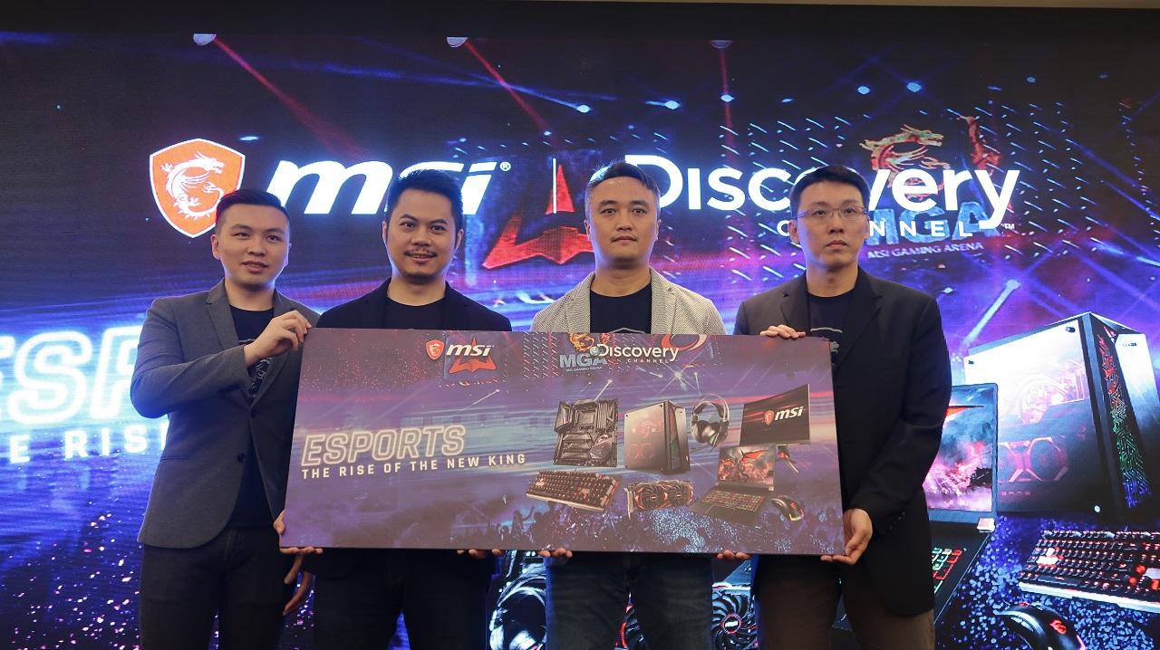 Dukungan MSI Bersama Discovery Channel Demi Kemajuan Esports