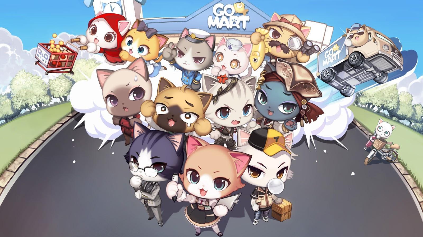Kolaborasi Agate dengan Noknok Developer Korea Selatan Meluncurkan Game Meong Mart