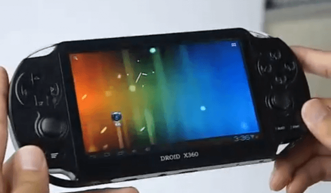 Kok Konsol Terbaru Bernama Droid X360 Kembar Sih Dengan PS Vita