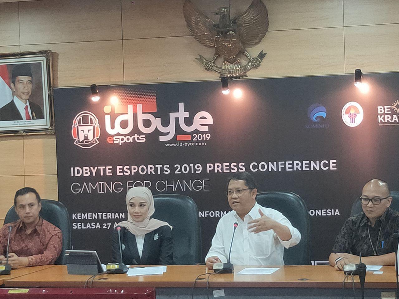 Dukung Diselenggarakannya IDBYTE ESPORTS 2019 dengan Support dari Kemenkominfo, Kemenpora dan Bekraf untuk Perkembangan Industri Esports di Indonesia