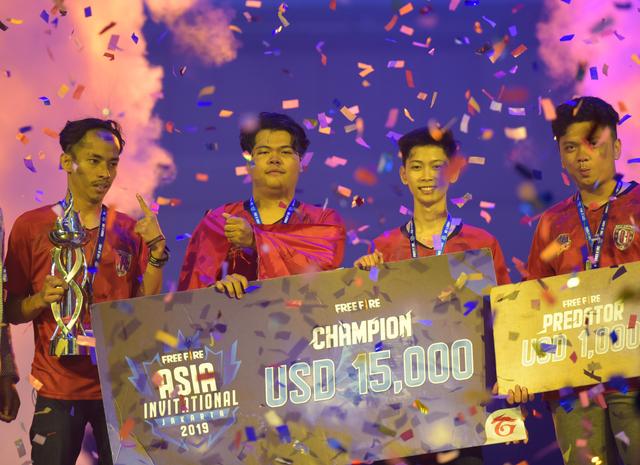 Island of God Juara Free Fire Asia Invitational 2019