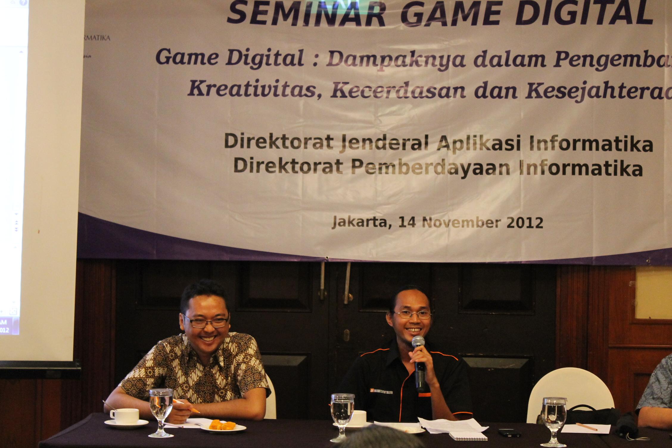 Seminar Game Digital, Pelajaran Penting Bagi Semua Gamers (Part 2)