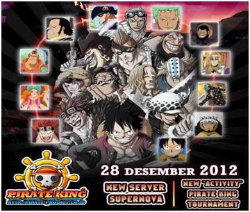 28 Dec 2012 - Pirate King Adakan Tournament Berhadiahkan IPAD Mini dan Blackberry!!