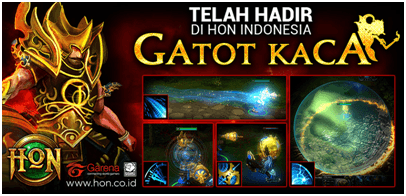 Inilah Kisah Gatot Kaca Sang Legenda Newerth