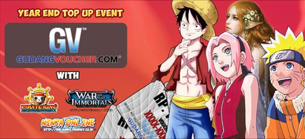Event Year End Top Up Bonus Bareng Gudang Voucher