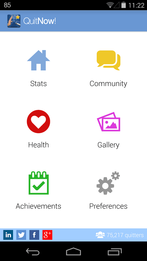QuitNow! Aplikasi Android Untuk Berhenti Merokok!