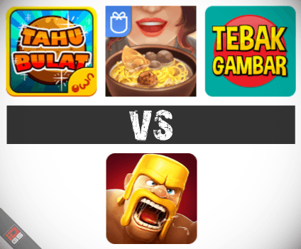 Tiga Game Mobile Karya Anak Bangsa Kepung Clash of Clans di Playstore!