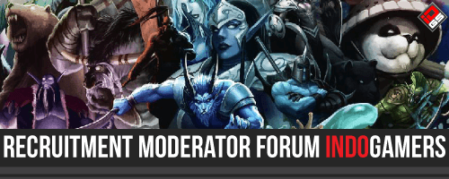 Forum Gamers Terbesar di Indonesia Lagi Buka Rekrutmen Moderator Loh! Yuk Join Sekarang!