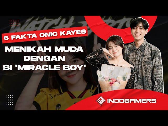 6 Fakta Kayes, Brand Ambassador Onic Esports yang Baru Tunangan dengan Celiboy