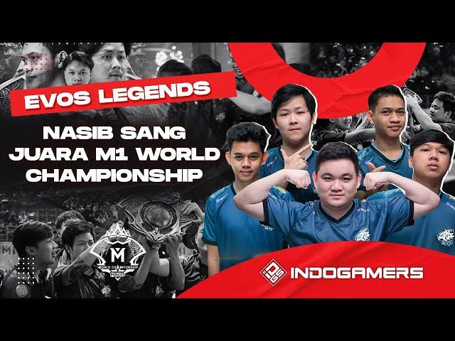Nasib Pemain EVOS Legends Usai Juara M1 World Championship!