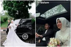 5 Potret Pre-wedding dengan Mitsubishi L-300 Modifikasi, Keren Bener